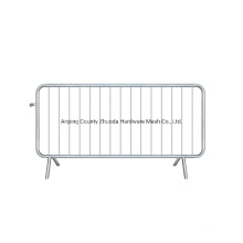 Amazon Popular Galvanized Steel Standard Crowed Control Barriers for Sale